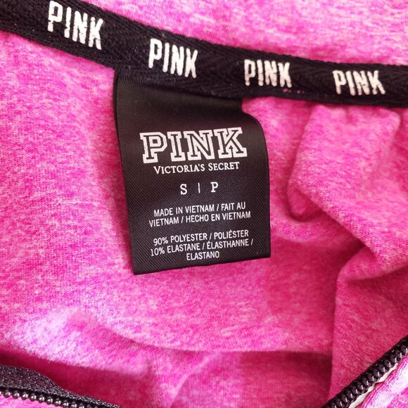 Pink Half Zip Athletic Pullover Women's Sz Small - Picture 5 of 7